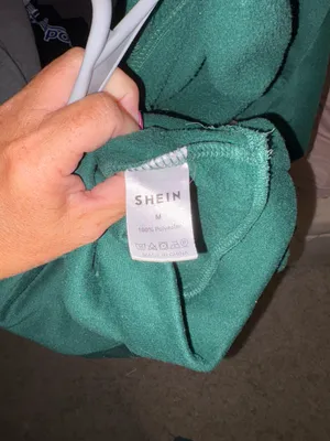 Shein Green Hoodie thumbnail 3