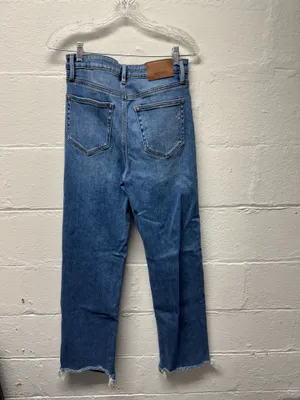 Buckle Hidden Jeans Ella High Rise Classic Straight Jeans thumbnail 4
