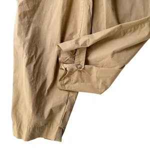 Madewell Pleated Balloon Pants Tan Size 2 High Waist Cotton Comfort Loose Casual thumbnail 4