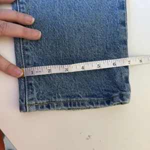 Levi's Premium Wedgie Straight Leg Jeans Womens‎ Blue Denim 26x27 Button Fly thumbnail 15