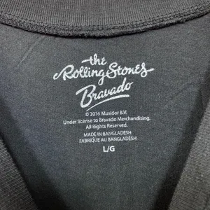 The Rolling Stones Classic Hot Lips Rock Tank Top L thumbnail 3