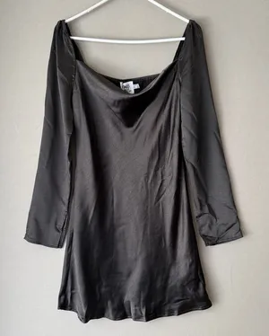 Women's Princess Polly Mini‎ Dress Black Size 6 NWT thumbnail 1