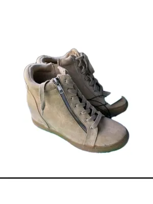 Maurices Beige Heeled Boots with Zipper thumbnail 3