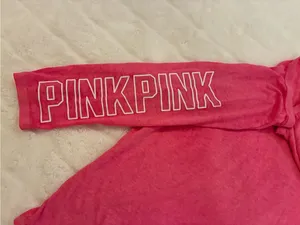 PINK - Victoria's Secret Women’s Brand 3/4 inch Sleeve Pullover Top Size Large thumbnail 3