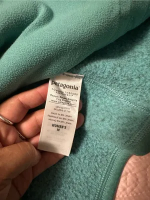 Patagonia Teal Full-Zip Fleece Vest thumbnail 8