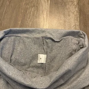 Amazon Soft Gray Foldover Flare Yoga Pants  thumbnail 2