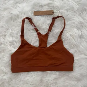 Skims Fits Everybody Racerback Bralette Bronze Size XXS BR-SCN-1712 thumbnail 2