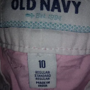 Old Navy 10 Pink Cotton Shorts thumbnail 4