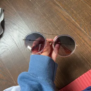 Gucci Brow Bar Round Sunglasses, 56mm thumbnail 2