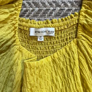 Rent the Runway Now Dress Sz medium Yellow thumbnail 2