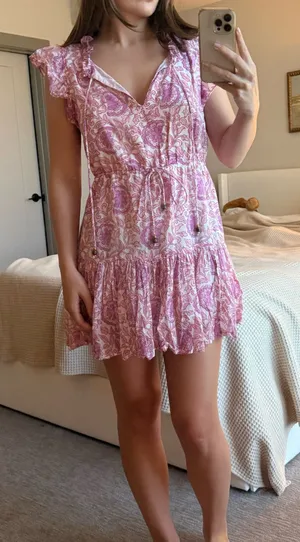 Oliphant mini dress Pink Size M thumbnail 1