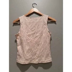 Brandy Melville Cream Sleeveless Lightweight Tank Top Shirt‎ Summer Casual thumbnail 2