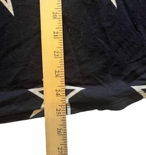 Buffalo David Bitton black with white stars short sleeve shirt size large thumbnail 5