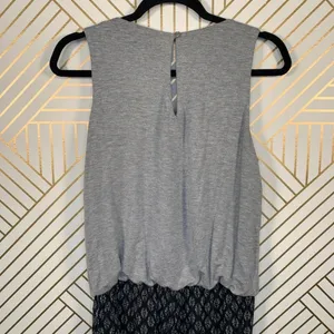 Anthropologie Hei Hei Rhodes Jumpsuit‎ Sleeveless Printed Gray Black Size Small thumbnail 8