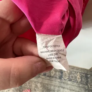 Amanda Uprichard Pink Ruffle High Neck‎ Mini Dress Size Small thumbnail 4