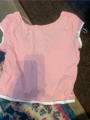 Urban Outfitters Out from under Pink Women's Short Sleeve Scoop Neck Top thumbnail 1