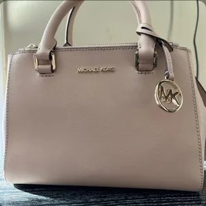 Michael Kors Pink Kellen Satchel Purse thumbnail 1