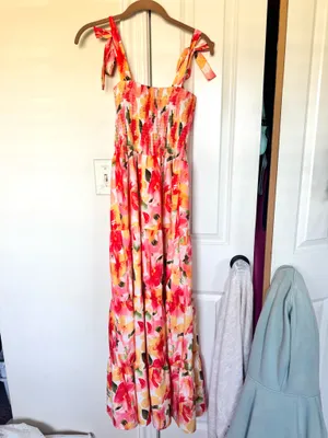 Amazon maxi floral sundress thumbnail 2