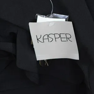 NEW Kasper Womens Short Sleeve Belted Sheath Dress 10824696 Black 4 thumbnail 3