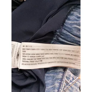 Hollister Womens Pleated Denim Micro Skort Medium Wash Blue Size M Elastic Waist thumbnail 5