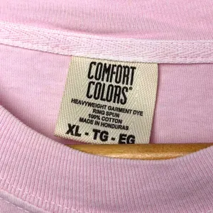 Comfort Colors Halloween Pink Bows and Ghost Tee Shirt thumbnail 4