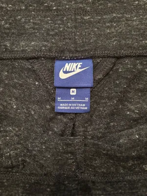 Nike Women's Dark Heather Capri Joggers with White Drawstring thumbnail 2
