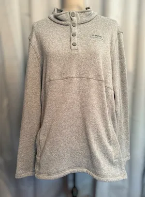 Magellan Outdoors Heather Gray Womens’s Sweater thumbnail 1