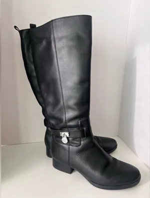 Michael Kors Black Over the Knee Boots thumbnail 1
