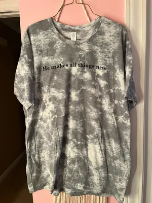 Alternative Christian t-shirt “He makes all things new” thumbnail 1
