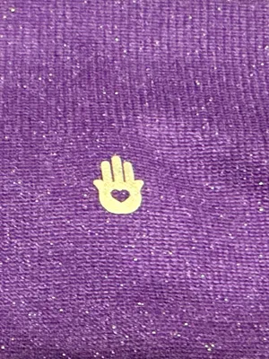 Spiritual Gangster Seamless Love Leggings M/L medium Large purple thumbnail 8