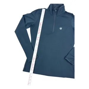 Nike Golf Dri-Fit 1/4 Zip‎ Pullover M Black Owl Logo Tour Performance Shirt thumbnail 4