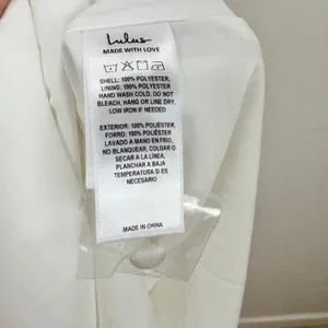 Lulus Beyond Classy White Satin Halter Midi Dress Cocktail Wedding XXL NWT thumbnail 11