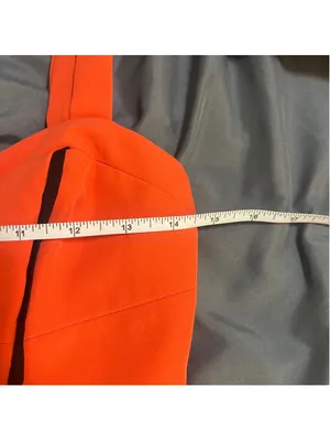 Rebecca Minkoff Orange Sheath Dress Size 0 Adjustable Straps thumbnail 6