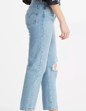 Levi's Premium Wedgie Straight Leg Denim Jean thumbnail 2