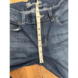 Wrangler Boot Cut Jeans Women's Size 5x34 Dark Wash Stretch Mid Rise Denim thumbnail 9