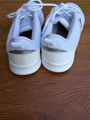 Adidas Cloudfoam Running Shoes Women 7.5 White Athletic Sneakers Comfort thumbnail 7