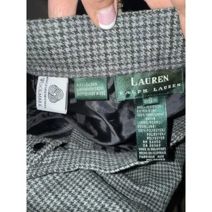Vintage 90s Lauren Ralph Lauren Women's‎ Sz 8 100% Pure New Wool Plaid Pants thumbnail 8