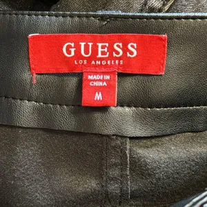 Guess Women's Faux Leather Pants Trousers Festival Rave Preppy Black Size M thumbnail 11