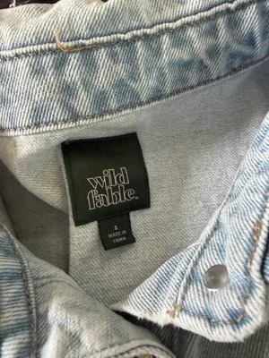 Wild Fable Denim Shacket thumbnail 3
