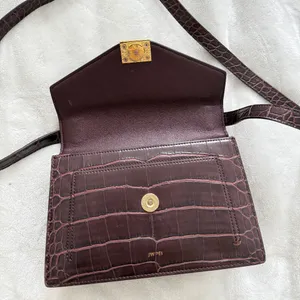 Brown Shoulder Bag Croc JW PEI thumbnail 8