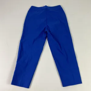 Anthony's Resort Wear Pants Womens 6 Blue Capri Lattice Hem Pull‎ On Stretch thumbnail 9