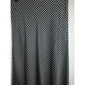 J.Crew Black White Polka Dot Midi Skirt High Rise A-Line BU218 XS thumbnail 2