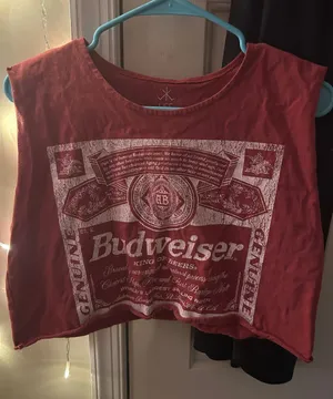 Buckle Top Crop Tank Top thumbnail 1