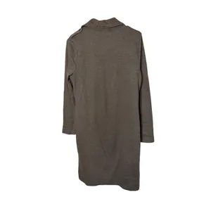 Lauren Jeans Co Ralph Lauren Brown Quarter Zip Shift Dress M thumbnail 6