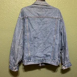 Vintage Old Navy Denim Jean Jacket 90s Y2K Unisex XL thumbnail 7