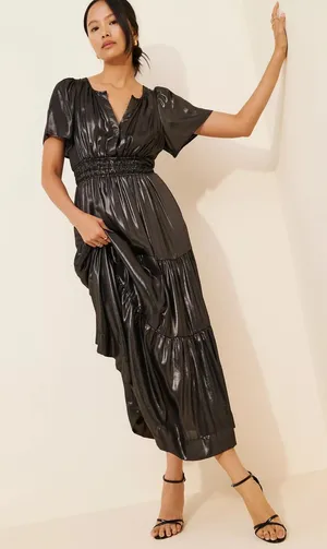 Anthropologie Somerset Maxi Dress: Shine Edition thumbnail 1