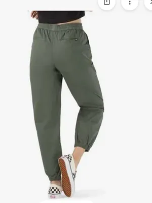 Vans Chamber II Jogger Women's Elastic Waistband Army Green Size XL Cotton Blend thumbnail 10