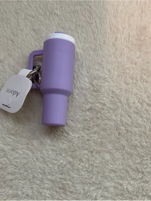 Adorn Purple Mini Tumbler Keychain & Card Holder thumbnail 2