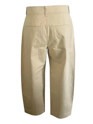 J.Crew Barrel-leg pant in cotton blend Tan Size 25 NWT thumbnail 5
