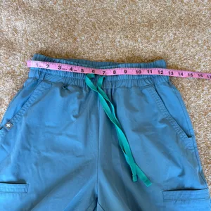 Figs Technical Collection Women XS/P Blue Scrub Jogger Pants Uniform Healthcare thumbnail 7